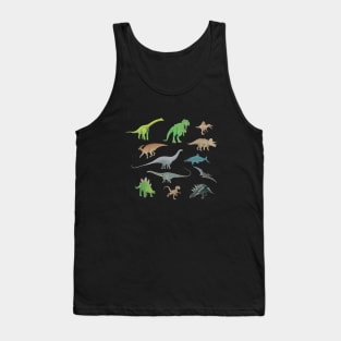 Various Dinosaurs Tank Top